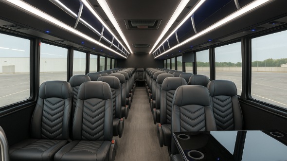fishers 28 passenger minibus