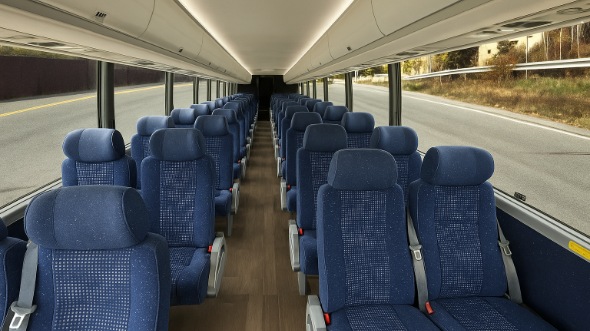 kokomo 20 passenger minibus inside