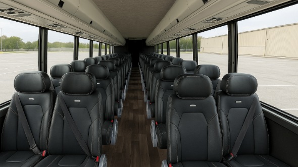 kokomo 25 passenger minibus inside