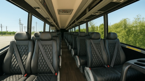 kokomo 30 passenger minibus inside