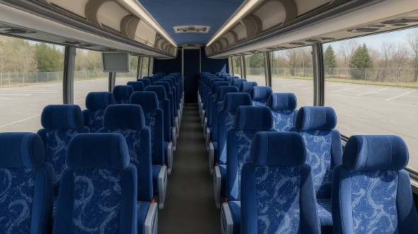 kokomo 56 passenger charter bus rental