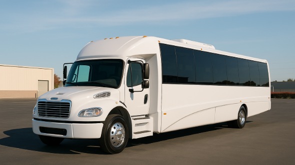 Exterior of Charter Bus Company Kokomo's Party Bus in Kokomo